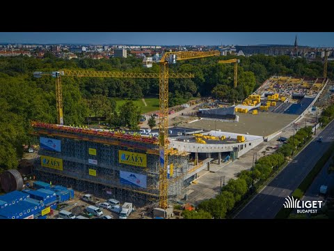 Liget Budapest: Elérte legmagasabb pontját a Néprajzi Múzeum új épülete
